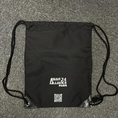 Drawstrings gym bag with handle -MuiMui -randing